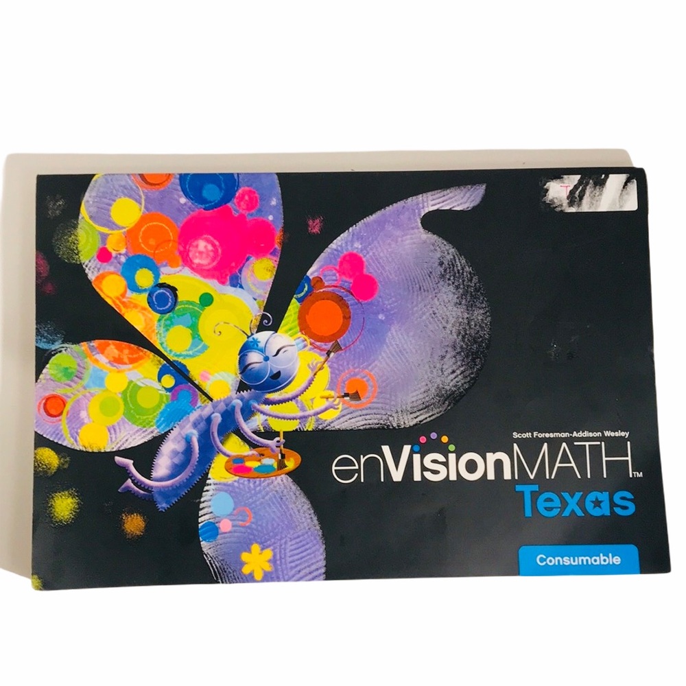 Envision Math Texas Grade 1 Consumable Workbook